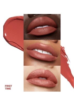 NIB Smashbox Be Legendary Prime & Plush Lipstick Color: FIRST TIME -- Full Size